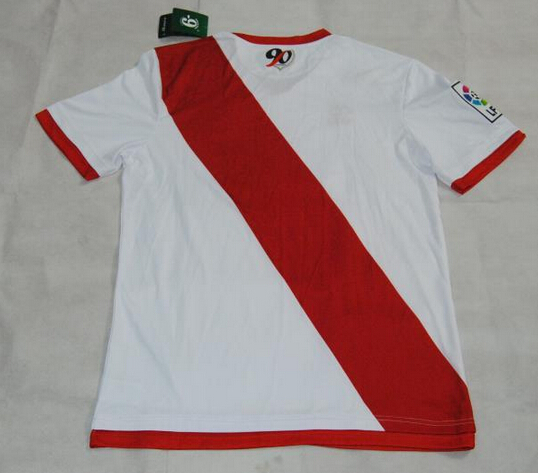 Rayo Vallecano 2015-16 Home Soccer Jersey - Click Image to Close